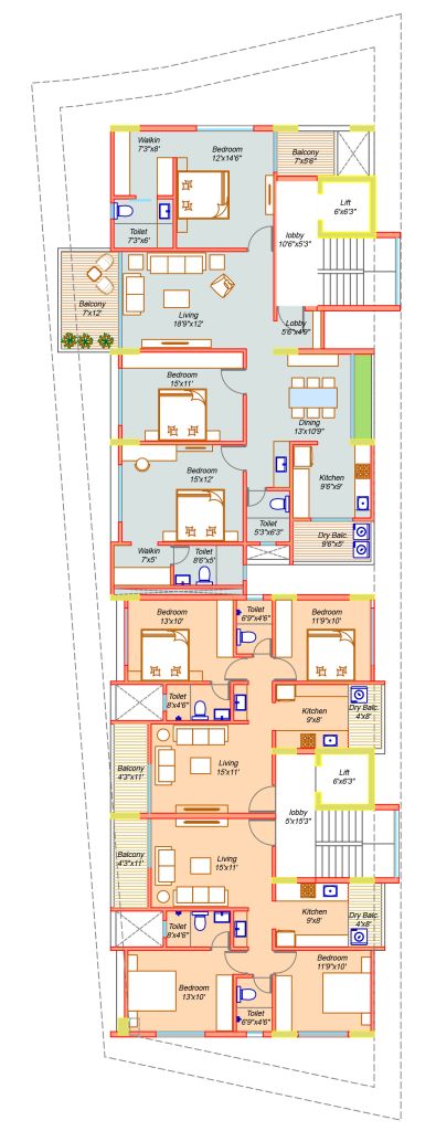 Suvarnaban Floor Plan