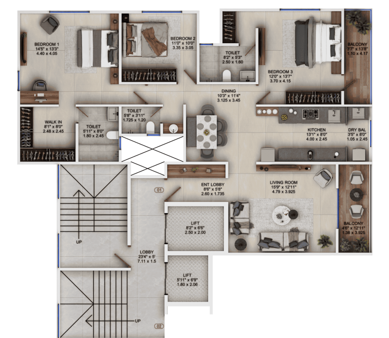 Chandraat Floor Plan